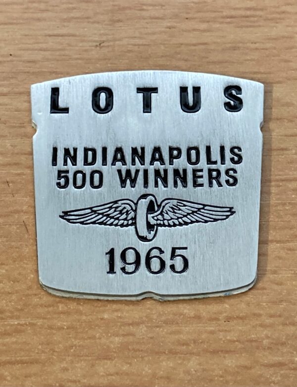 Badge Insert Indianapolis 500 Winners