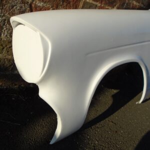 Fibreglass Front Wing Left Hand Side - Ford Anglia 105E - Image 2