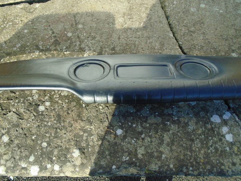 thumbnail image 2 of Black Stitch Leather Dash Cover For Ford Cortina MK2 1967-1968 – Custom Made – Aforce Auto 2 of 4
