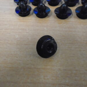 Trim Buttons Black - Pack Of 10 - Image 2