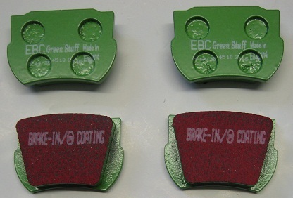 EBC GreenStuff Rear Brake Pads For Ford Focus Mk1 2.0 ST170 (2002-2005) - DP21218