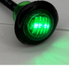 Dash Warning Lamp LED Light Green Lens - Image 3