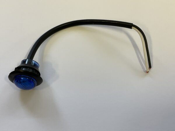 Dash Warning Lamp LED Light Blue Lens