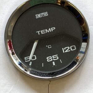 Temperature Gauge Chrome Bezel - Plus 2