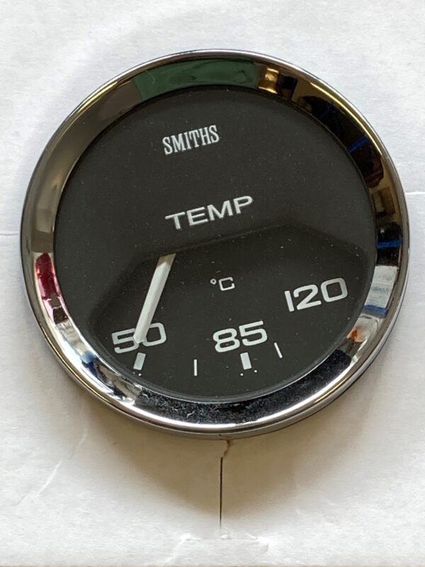 Temperature Gauge Chrome Bezel - Plus 2