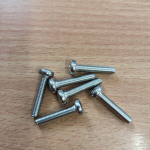 SS 8mm x 25 Cross Head Screw - Each